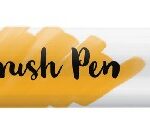 Ecoline Brush Pen - donkergeel 202