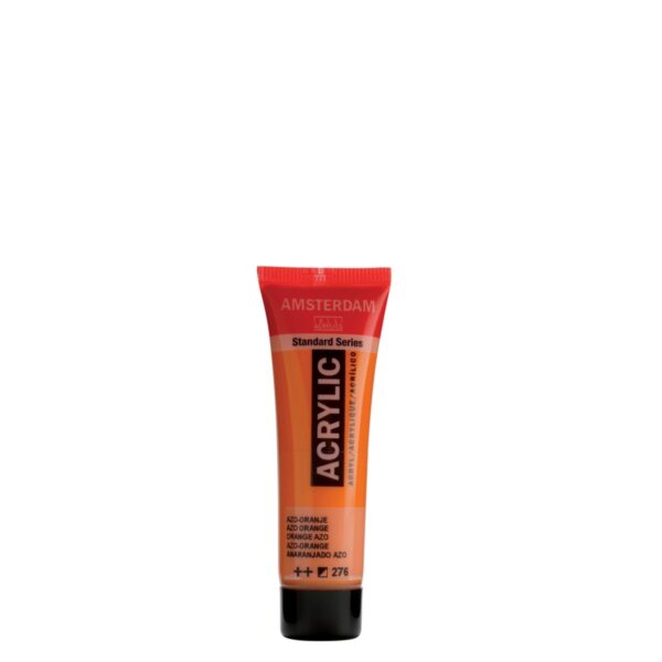 Amsterdam acrylverf - 20 ml - azo oranje 276 - Afbeelding 1