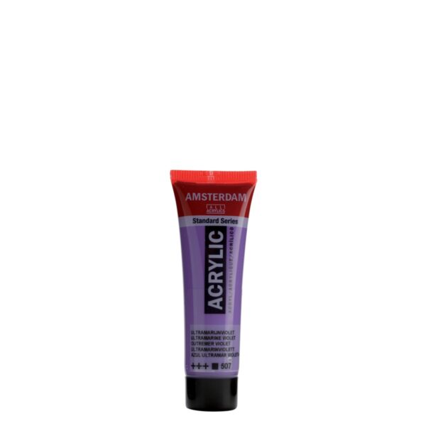 Amsterdam acrylverf - 20 ml - ultramarijn violet 507 - Afbeelding 1