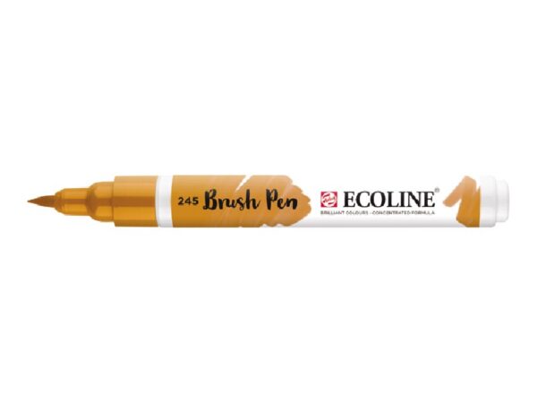 Ecoline Brush Pen - saffraangeel 245 - Afbeelding 1