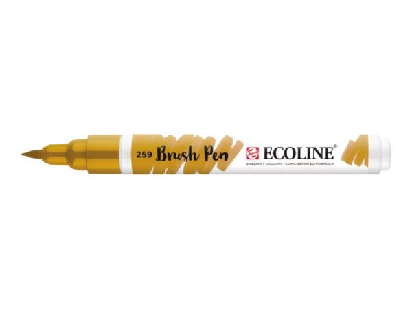 Ecoline Brush Pen - zandgeel 259 - Afbeelding 1