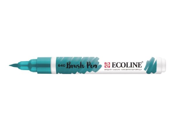 Ecoline Brush Pen - blauwgroen 640 - Afbeelding 1