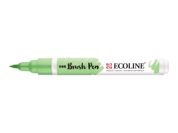 Ecoline Brush Pen - pastelgroen 666 - Afbeelding 1