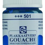 Plakkaatverf - extra fijn - 16 ml - cyaan