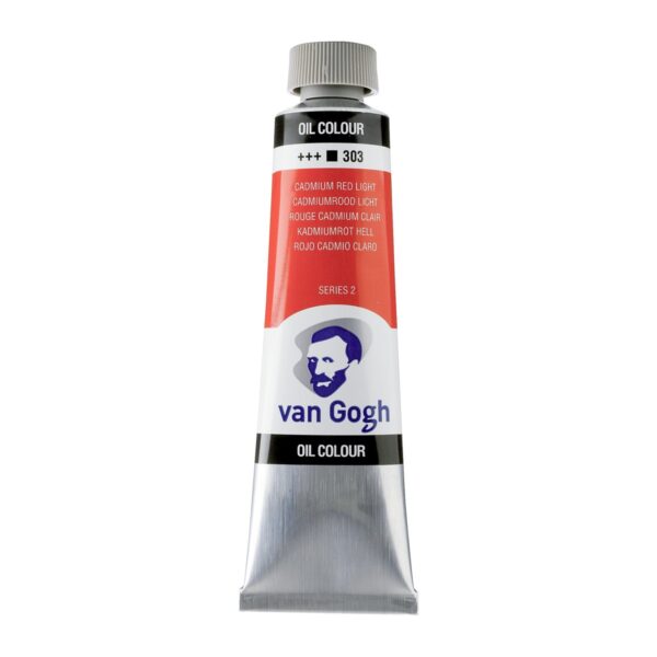 van Gogh olieverf - 40 ml - cadmiumrood licht 303 - Afbeelding 1