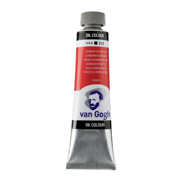 van Gogh olieverf - 40 ml - cadmiumrood middel 314 - Afbeelding 1