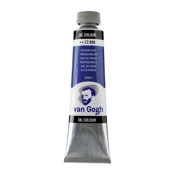 van Gogh olieverf - 40 ml - pruisischblauw 508 - Afbeelding 1