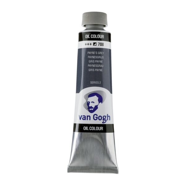 van Gogh olieverf - 40 ml - payne's grijs 708 - Afbeelding 1