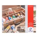 van Gogh acrylverf kist basic - 10x40 ml + accessoires