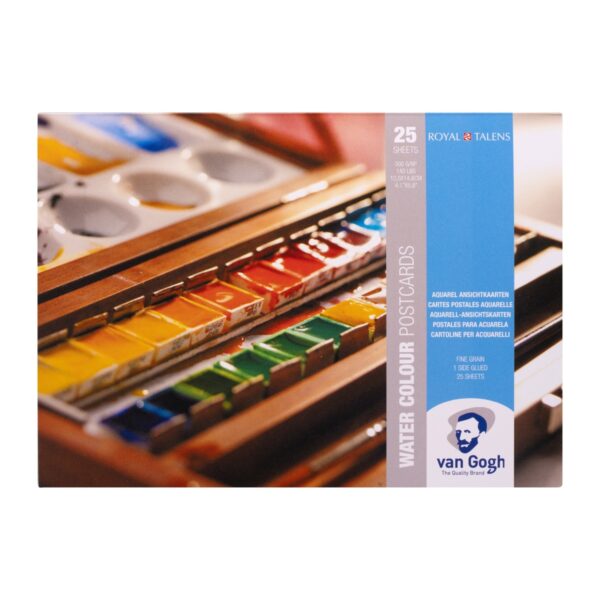 van Gogh blok aquarelpapier - postkaart - 10,5x14,8 cm - Afbeelding 1