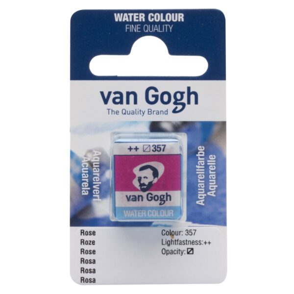 van Gogh aquarelverf - napje - roze 357 - Afbeelding 1