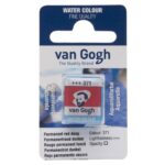 van Gogh aquarelverf - napje - permanentrood donker 371