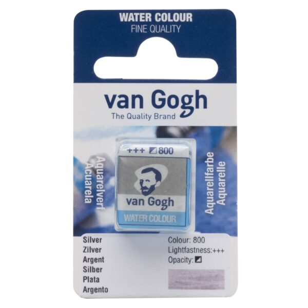 van Gogh aquarelverf - napje - zilver 800 - Afbeelding 1