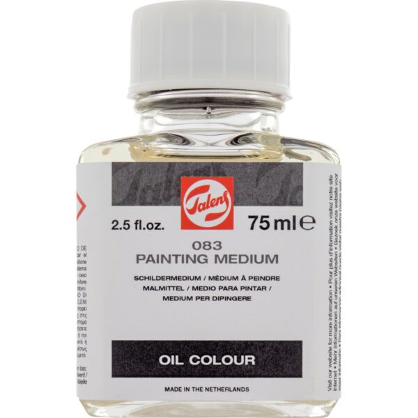 Talens - olieverf - medium - 75 ml - verdunnen en vetter maken - Afbeelding 1