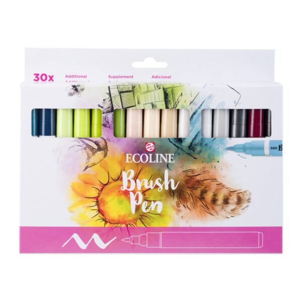 Ecoline Brush Pen set - 30 stuks - additioneel - Afbeelding 1