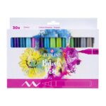 Ecoline Brush Pen set - 30 stuks - primair