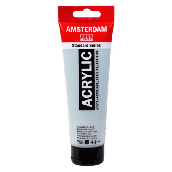Amsterdam acrylverf - 120 ml - blauwgrijs licht 750 - Afbeelding 1