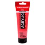 Amsterdam acrylverf - 120 ml - metallicrood 832