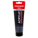 Amsterdam acrylverf - 120 ml - metallic zwart 850