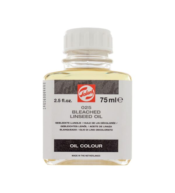 Talens - olieverf - gebleekte lijnolie - 75 ml - Afbeelding 1