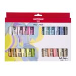 Amsterdam acrylverf set - 24 stuks - pastel