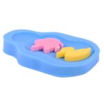 Badkussen + Sponsjes Blauw Babyjem