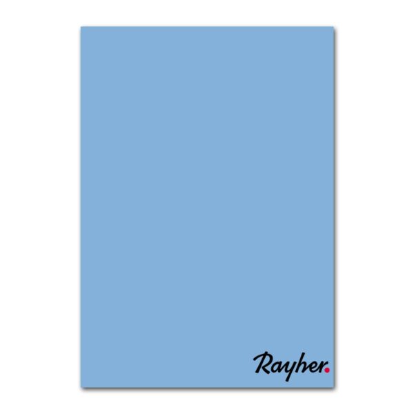 Crepla hobbyrubber - 20x30 cm - 2 mm - lichtblauw - Afbeelding 1