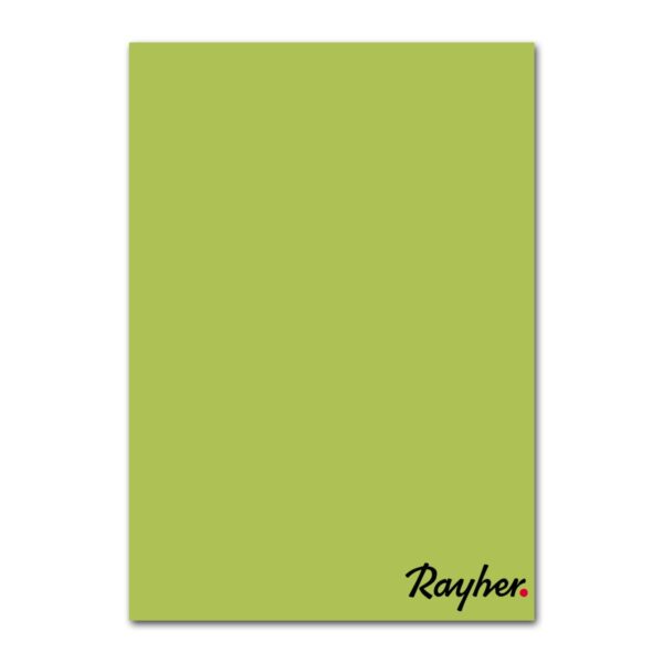 Crepla hobbyrubber - 20x30 cm - 2 mm - lichtgroen - Afbeelding 1