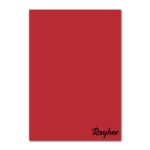 Crepla hobbyrubber - 20x30 cm - 2 mm - rood