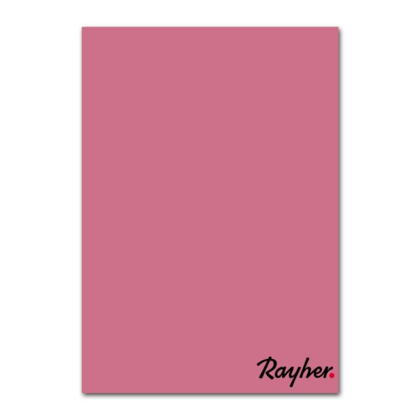 Crepla hobbyrubber - 20x30 cm - 2 mm - donkerroze - Afbeelding 1