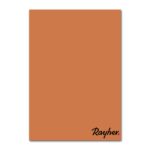 Crepla hobbyrubber - 20x30 cm - 2 mm - oranje