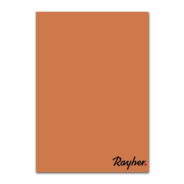 Crepla hobbyrubber - 20x30 cm - 2 mm - oranje - Afbeelding 1