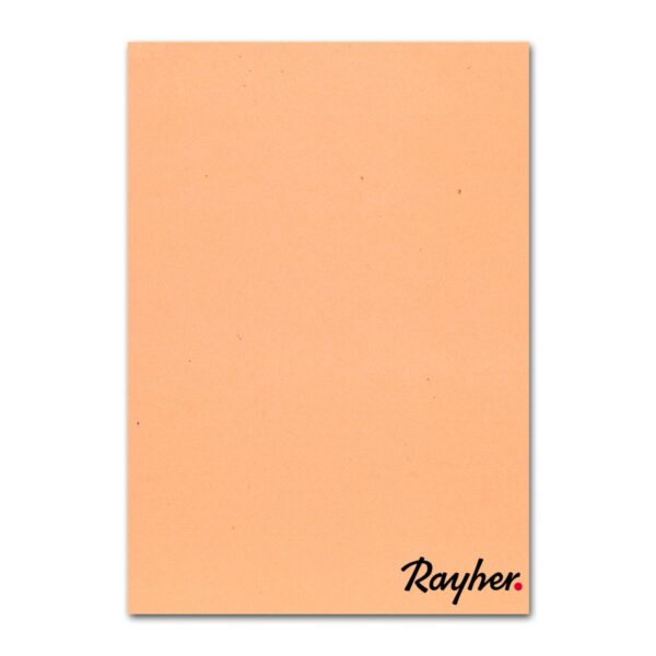 Crepla hobbyrubber - 20x30 cm - 2 mm - perzik - Afbeelding 1