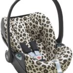 Autostoelhoes Meyco x Cybex Cloud Z2 Plus Leopard Sand Melange