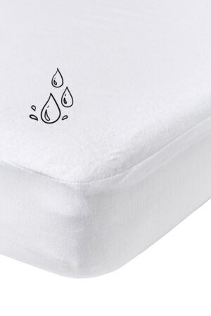 Molton Hoeslaken Meyco 1-persoonsbed PU Waterdicht 90x200