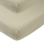 Hoeslaken Co-sleeper Meyco Jersey Taupe 2-pack 50x90
