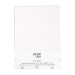 Molton Ledikant Little Boo Strech Uni White 60x120
