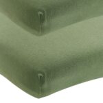 Hoeslaken Meyco Junior Olive Green 70x140/150 2st