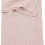 Deken Wieg Meyco Mini Knots Soft Pink