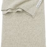 Deken Ledikant Meyco Knit Basic Sand Melange