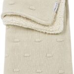 Deken Ledikant Meyco Knots Teddy Soft Sand 75x100