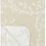 Deken Ledikant Meyco Branches Sand 100x150