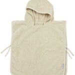 Badponcho Meyco Popcorn 1-3 jaar Soft Sand