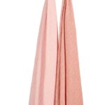 Swaddle Doek Meyco Pre-Washed Soft Rose/Rose 2-pack