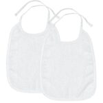 Slabber Meyco Basic Badstof Wit 2-pack