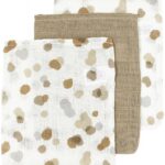 Washandjes Meyco Stains Sand 3-pack