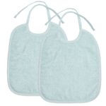 Slabber Meyco Basic Badstof Lichtblauw 2-pack