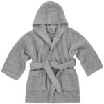 Badjas Meyco Basic Badstof Grey