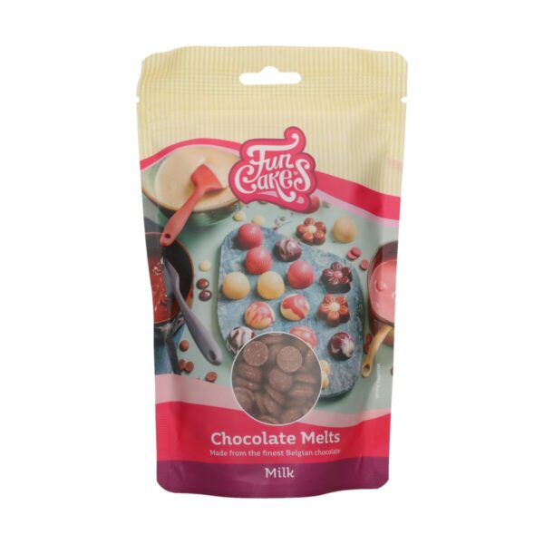 FunCakes Chocolate Melts - 350 gram - melk - Afbeelding 1
