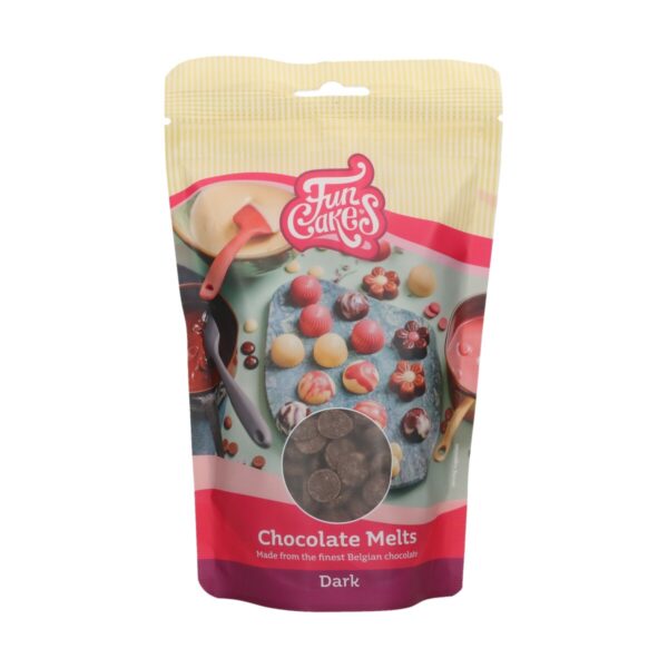 FunCakes Chocolate Melts - 350 gram - puur - Afbeelding 1